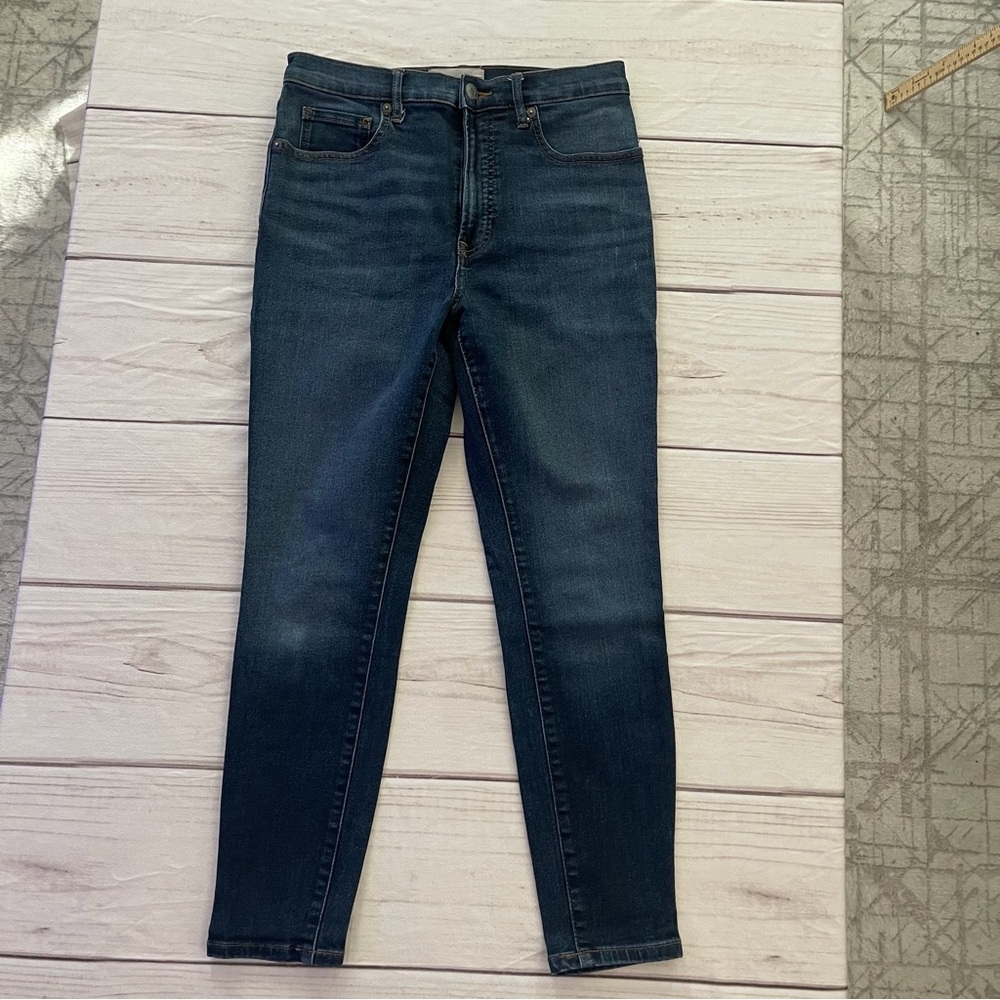 Everlane Indigo High-Rise Skinny Jeans